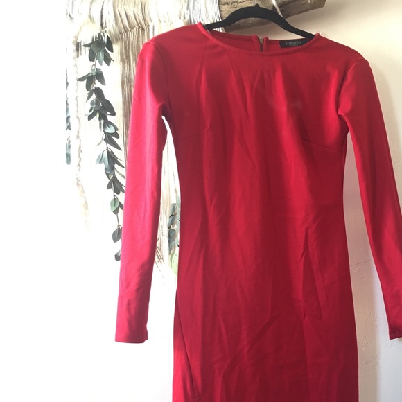 Lulus Red Dress - Picture 3 of 4